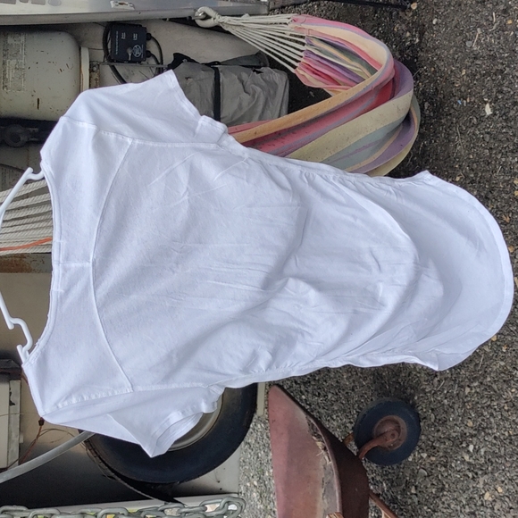 We the Free white, vneck t-shirt... - Picture 3 of 3